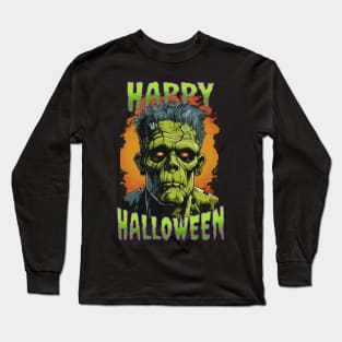 The Monster Happy Halloween Long Sleeve T-Shirt